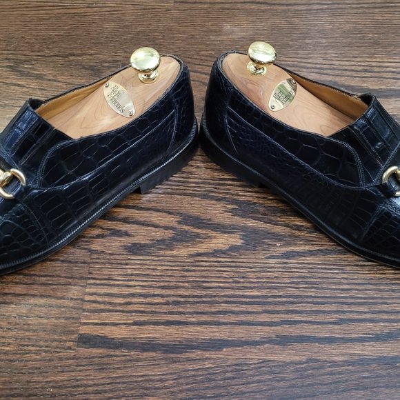 Mezlan alligator shoes Size 9.5M